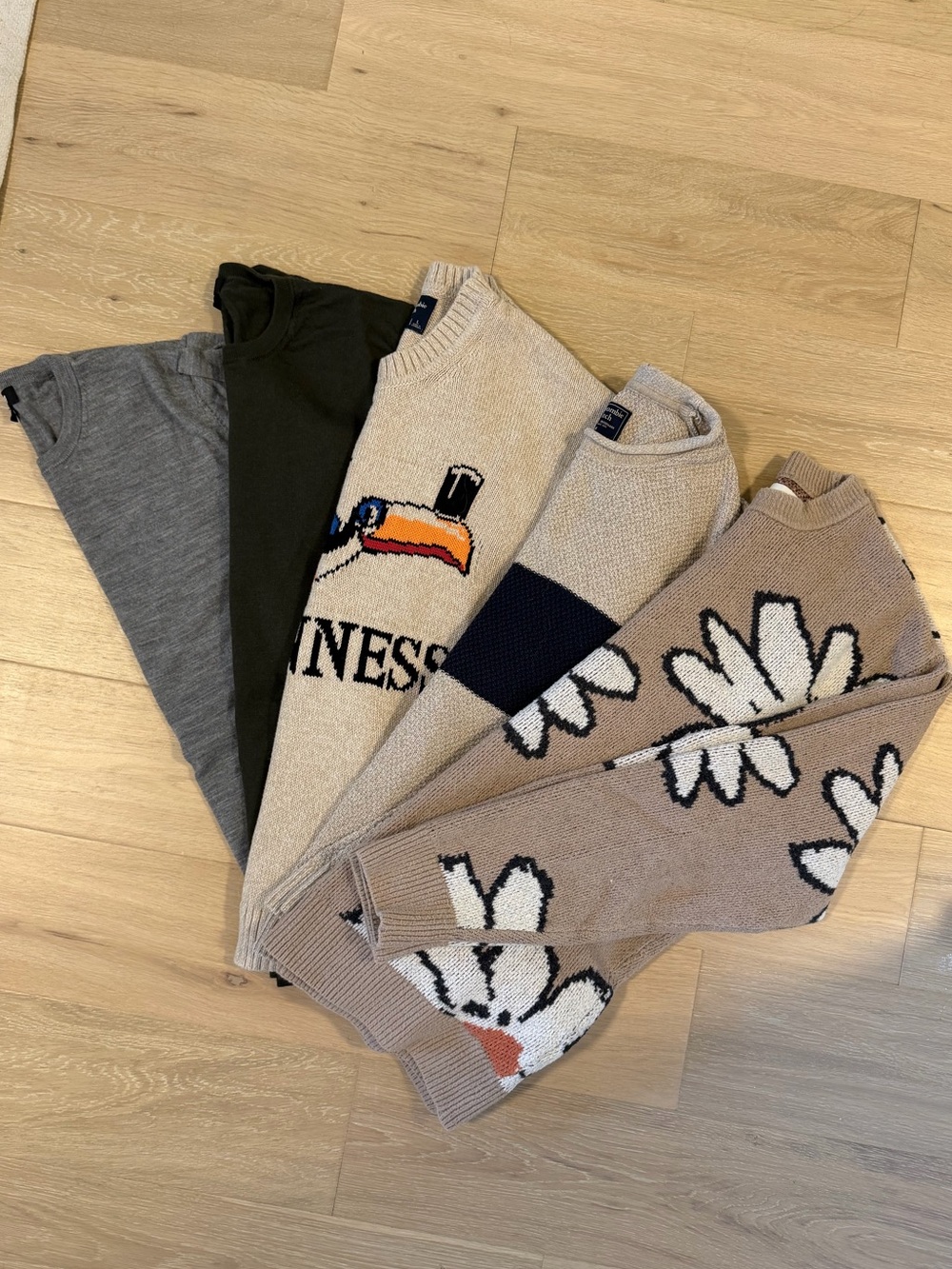 MENS SWEATER BUNDLE OF 5